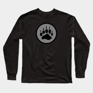 bear paw print Long Sleeve T-Shirt